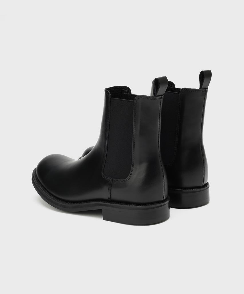 Firenze Atelier [Vibram] All Day Round Toe Chelsea Boots 2600 [Black Fg]