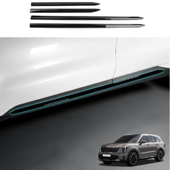 Для Kia Sorento MQ4 -2026 Авто Тюнинг Черная Декоративная Накладка на Стекло Автомобиля Накладка на Стойку D Аксессуары
