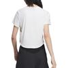 (WMNS) adidas MODERN TECH T-shirt 'White' Women's JI9806