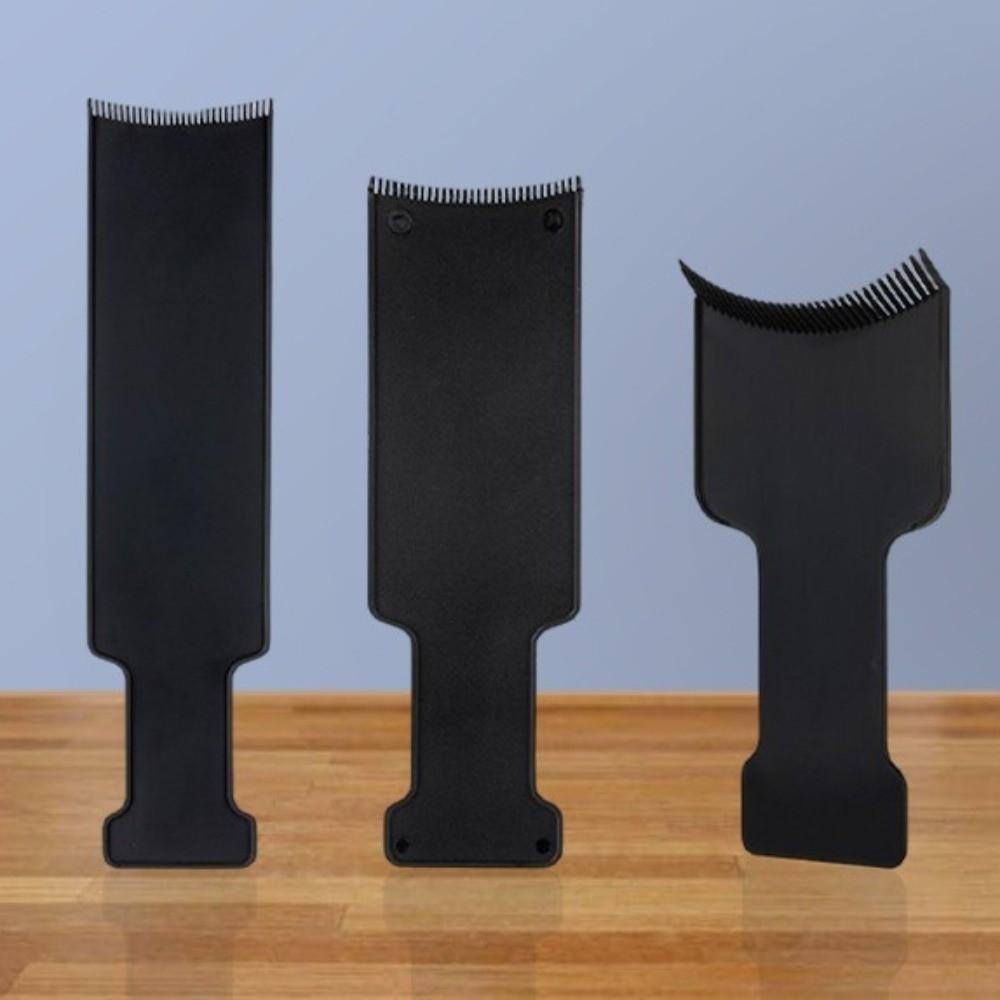 6Pcs/Set Hairdressing Hair Applicator Brush Dual-Sided Hair Highlight Dyeing Board Plate Salon