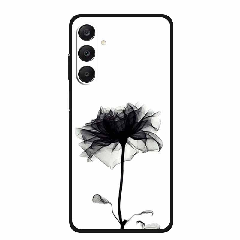 Чехол для Samsung Galaxy A36 5G Мягкий силиконовый чехол Черный бампер ТПУ Чехлы для телефона Для Samsung A36 Чехол A 36 5G Funda Задняя крышка