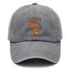 a Hat Featuring an Africa Map Design Suitable for Women And Men This Fashionable Trucker Cap Is Breathable And Adjustable Mak