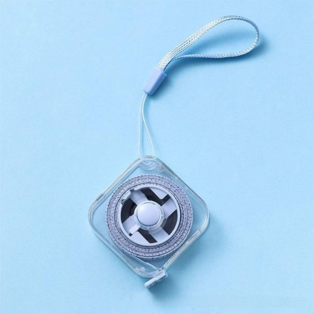 Mini Size Soft Tape Measure 2M Length Measuring Tape Portable Retractable Ruler Home Use
