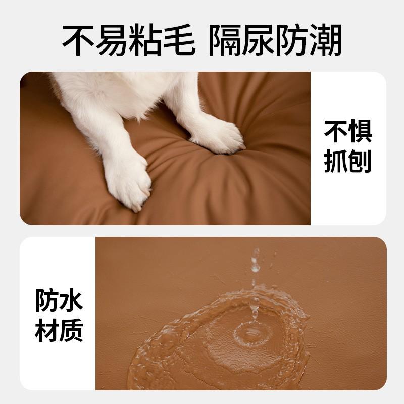 Waterproof Cat Bed Indoor Use - Removable Washable Pet Sofa Mat Large Space Small To Medium Cats All Season Comfort