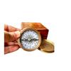 Antique Vintage Brass Pocket Compass Brass Nautical Compass Marine Compass Gift