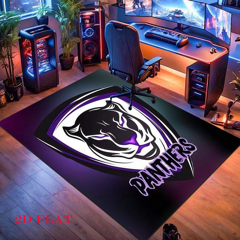 Penrith Panthers Spirit Carpet Rug for Living Room Bedroom Home Sofa Decoration,Kids play Nonslip Floor Mat
