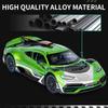 1/24 Scale Benz ONE Sports Diecast Car Model Toy, Pull Back Toy Vehicle with Sound and Light for Kids Toddler Boys Girls Gift Collection