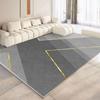 Nordic Living Room Carpet, Sofa, Coffee Table Light Luxury And Simple Bedroom Bedside Crystal Velvet Floor Mat Home Decor
