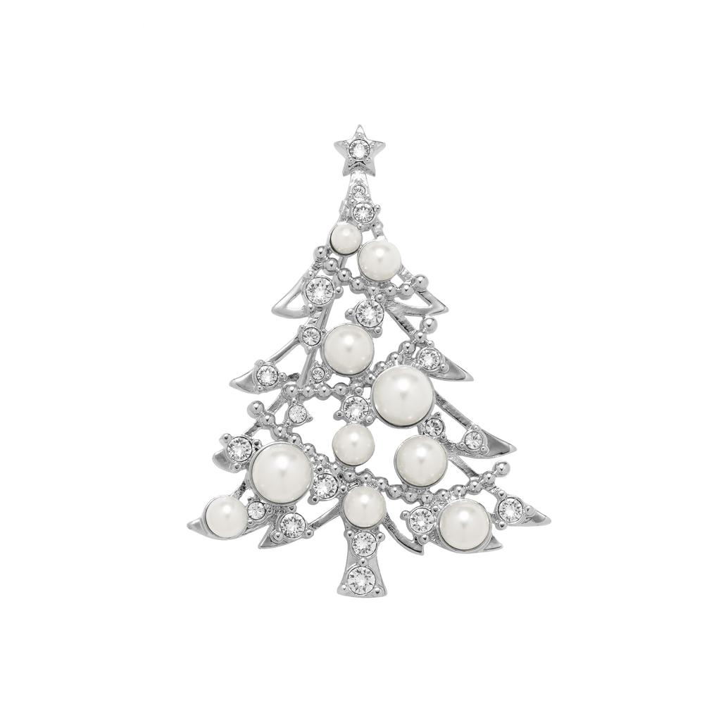 Christmas Tree Brooch VBMV4785 UW [Vendome Boutique]