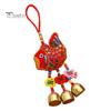 Весенний фестиваль колокольчиков Саше автомобильный кулон яркий цвет вышивка металлический колокольчик колокольчики подвесной декор