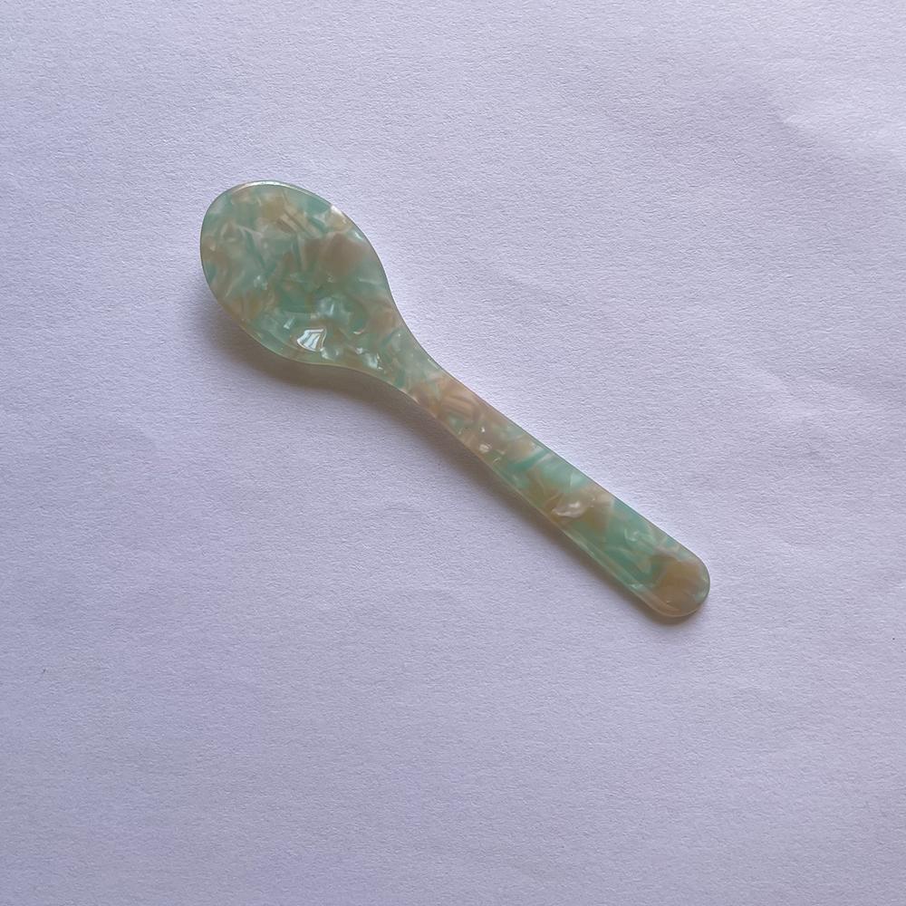 Корейский стиль INS Кофейная ложка Чайная ложка для торта Мороженое Десертная ложка Нож для джема Декоративная кухонная посуда Французский реквизит для фотографий