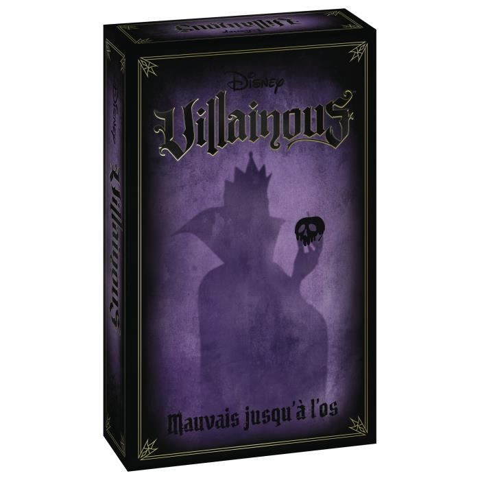 Disney villainous extension 1 - mauvais jusqu'à l'os - 2 à 3 joueurs - version française - jouable avec ou sans le jeu de base