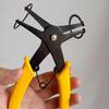 Multifunctional Snap Ring Pliers: Internal/External Circlip Tool for Disassembly and Assembly.
