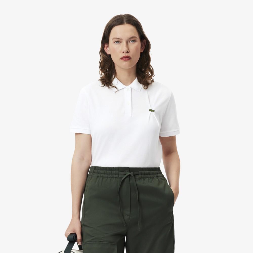 Lacoste Женская фиксированная рубашка-поло с крокодилом PF9661-55G001