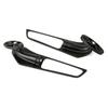 Motorcycle Wing Mirrors For Kawasaki Ninja 250 300 400 650 H2 H4 Adjustable Rotating Rearview Side Mirror For Honda CBR650R
