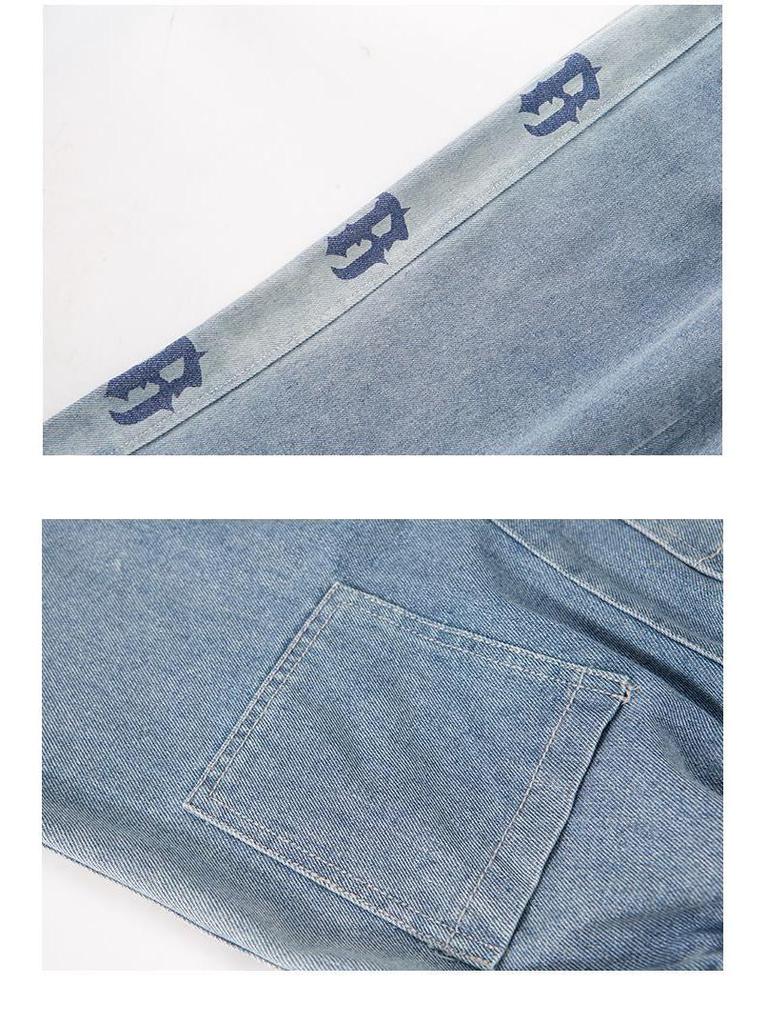 2025 Boys' Autumn & Winter Fleece-Lined Straight Leg Jeans for Kids - Thickened for Warmth