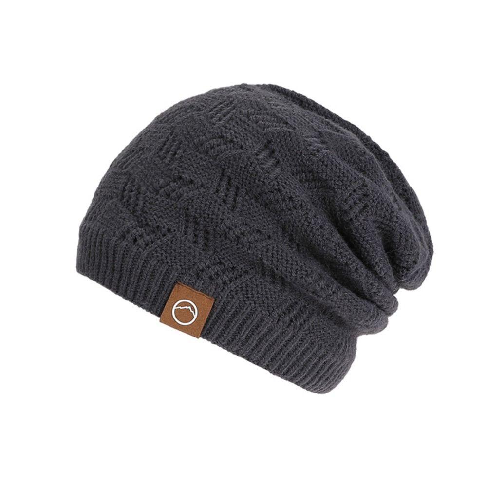 Ear Protection Warm Beanie Hat Windproof Fleece Lined Knitted Cap Fashion Knit Beanie Camping