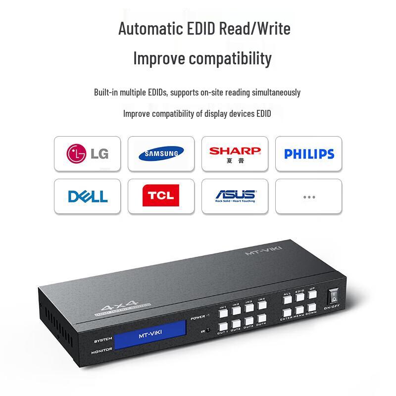 MT-viki HDMI Матричный коммутатор и Процессор видеостены