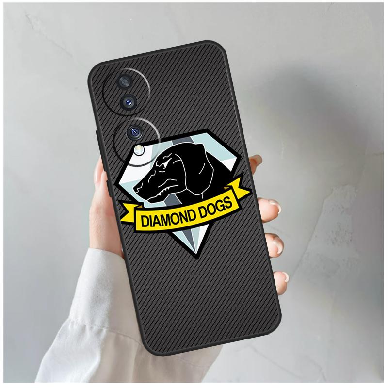 Металлический чехол Metal Gear Solid для Honor Magic 6 Pro 50 70 90 Lite Magic 5 Pro X7 X8 X9 X6a X7a X8a X9a X8b X9b