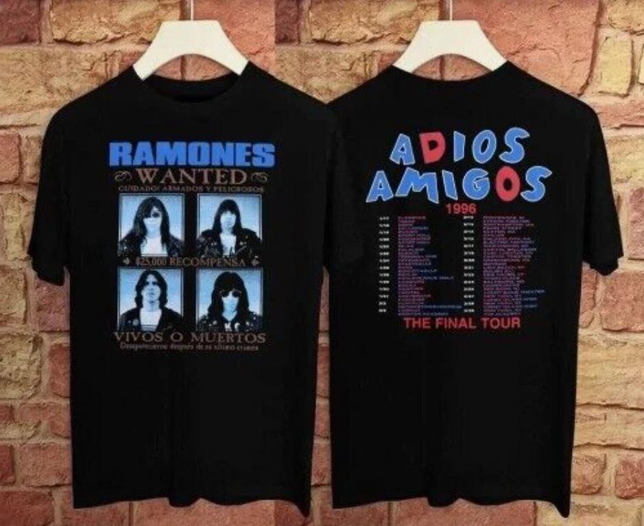 Винтажная футболка Ramones Adios Amigos The Final Tour Унисекс
