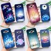 Чехол с синими и белыми цветами лотоса для Samsung Galaxy J7 J5 J3 J1 A3 A5 2017 2016 J4 J6 Plus A6 A7 A8 A9 2018 задняя крышка