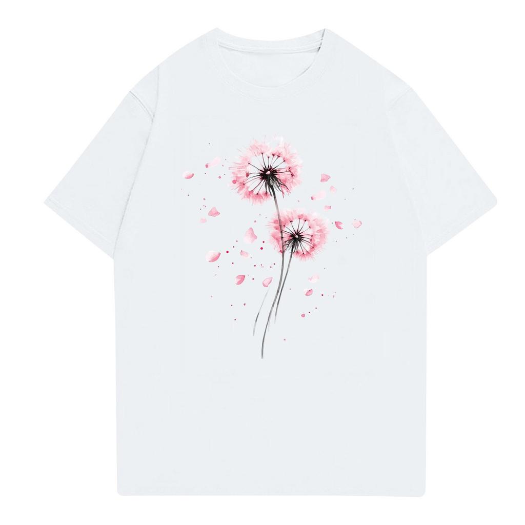 Женская мода повседневная футболка с круглым вырезом и короткими рукавами, топ, футболка, топ