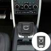 Car Air Conditioning Vent Armrest Cup Holder Stop Panel For Land Rover Discovery Sport 2015- Carbon Fiber Sticker