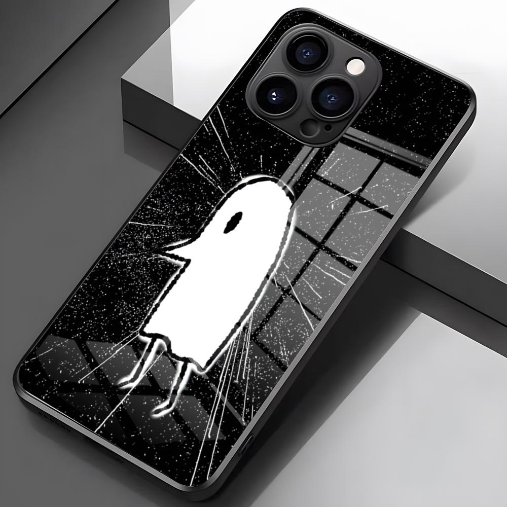 Чехол для телефона 'Хорошей ночи, Пунпун' Крутой аниме-чехол для iPhone 17 Pro Max 16 15 14 Pro Max 13 11 X Xs Xr 8 7Plus Стеклянная крышка