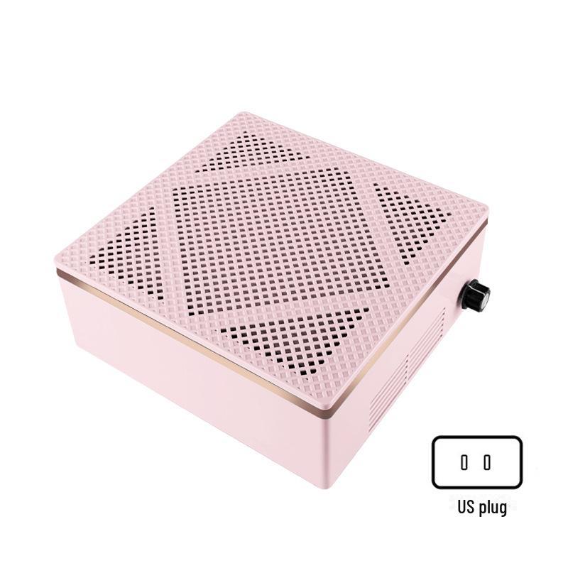 Портативный бесшумный пылесос для ногтей в японском стиле высокой мощности с настольным фильтром