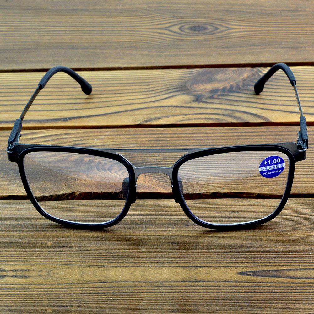 Clara Vida Fashion Trend Молодежные прогрессивные фотохромные очки для чтения с двойной перемычкой +1 +1,5 +2 +2,5 +3 +3,5 +4