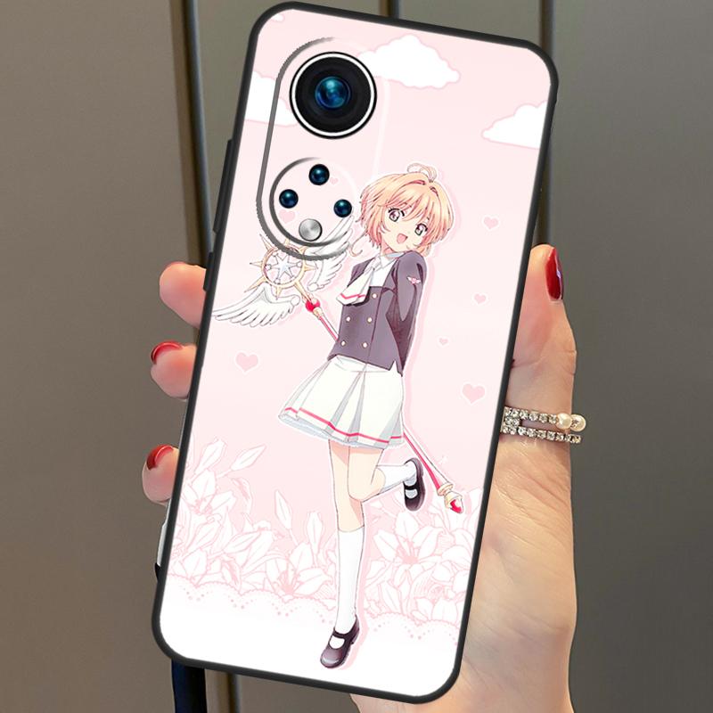 Чехол Card Captor Sakura для Huawei P30 Pro P20 P40 Nova 5T 9 P Smart Z 2021, чехол для Honor 8X 9X 10i 50 Lite
