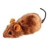 1Pcs Funny Lifelike Plush Mouse Running Rat Toy for Cats Dogs Pets Kids Random Color