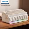 Philips Домашний Bluetooth-динамик HIFI с подсветкой и часами, штекер CN (адаптер в комплекте)
