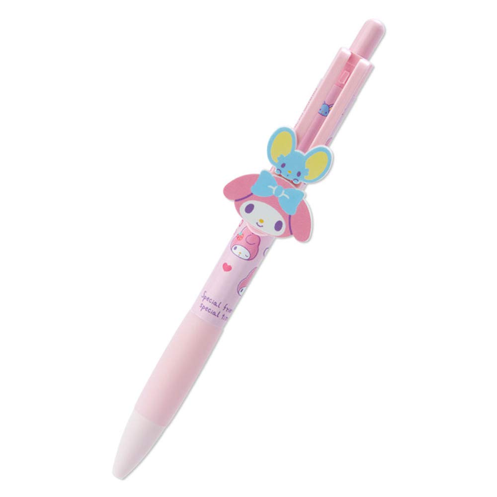 Sanrio My Melody Ballpoint Pen with Swing Mascot 923923 (Mini Face)