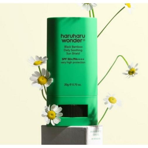 HARUHARU WONDER Black Bamboo Daily Soothing Sun Shield SPF50+ PA++++ 20g