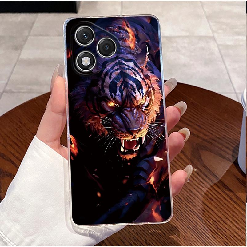 Чехол для Honor 400 Lite 5G ABR-NX1 Прозрачный Роскошный Милый Заяц Любовь Забавный Крутой Мягкий Силикон ТПУ Задняя Крышка Honor 400Lite
