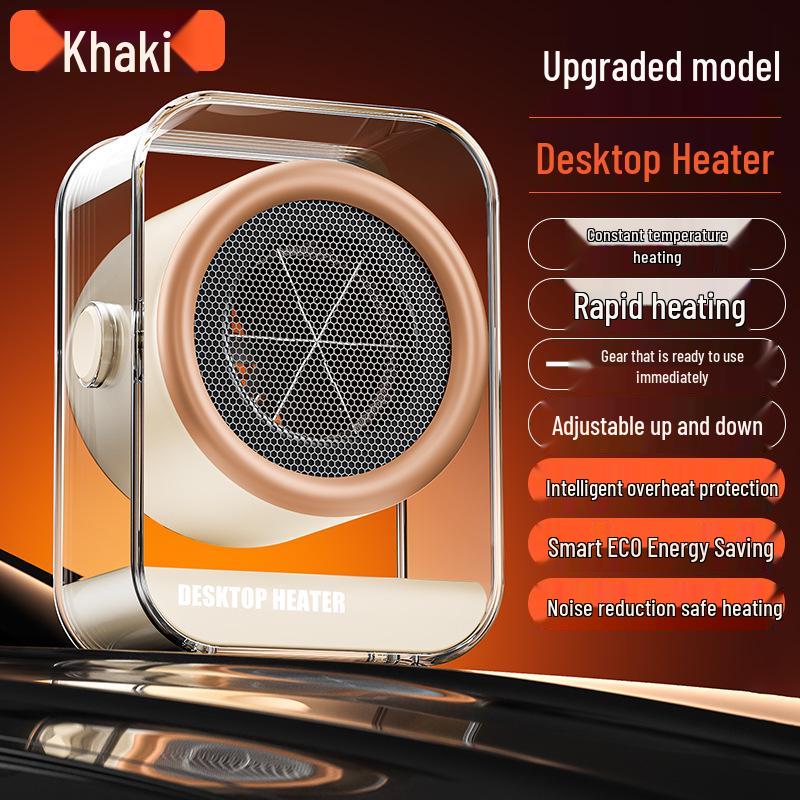 «Компактный настольный электрический обогреватель и грелка для ног — стандарты ЕС/США»