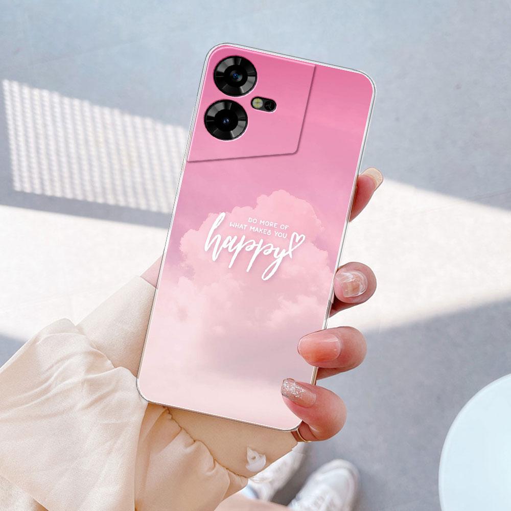 Чехол-крышка для Tecno Pova Neo 3 Прозрачные чехлы для Tecno Pova 5 Прозрачный силикон Мягкий ТПУ Чехол для Tecno Pova 4 4 Pro Pova 2 3 Funda