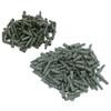 100 Sets 35MM Carp Fishing Fixing Line Connector Sleeve   Clip Tackle Accessory