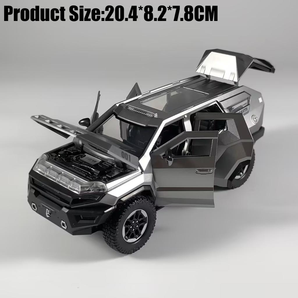 1:24 Rezvani Vengeance Бронированный Автомобиль Сплав Металл Литой Модель Машины Настольные Украшения Дисплей День Рождения Дом Модные Украшения