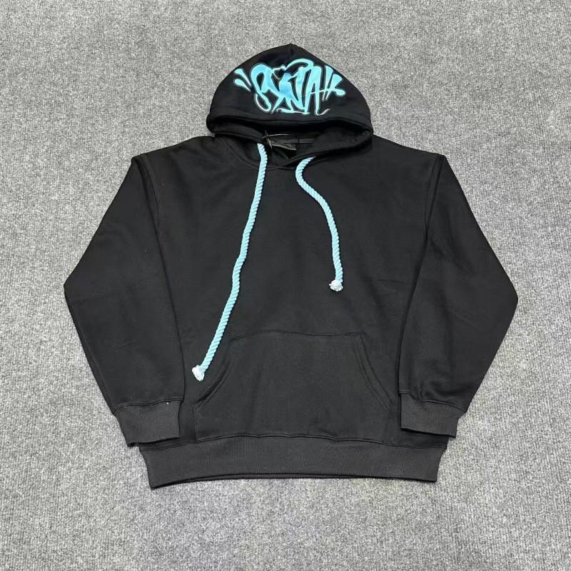Mens Streetwear Hoodie Jogger Pants Set Casual Loose Fit Cotton Tracksuit Outfit