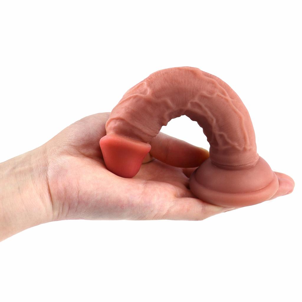 16 см жидкий силикон моделирование ультра мини фаллоимитатор мягкий мастурбатор женские секс-игрушки реалистичный пенис маленький член страпон