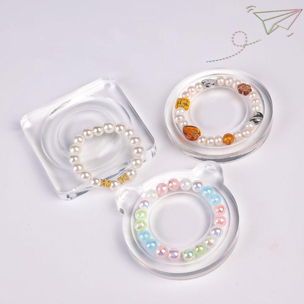 Multiple Grooves Jewelry Tray Acrylic Jewelry Making Mat Beading Board  Necklace and Bracelet