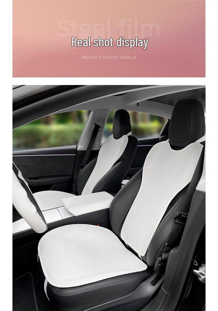Чехол-подушка на сиденье Tesla Model Y Рестайлинг: Дышащий, Всесезонный, Специальная модификация интерьера.