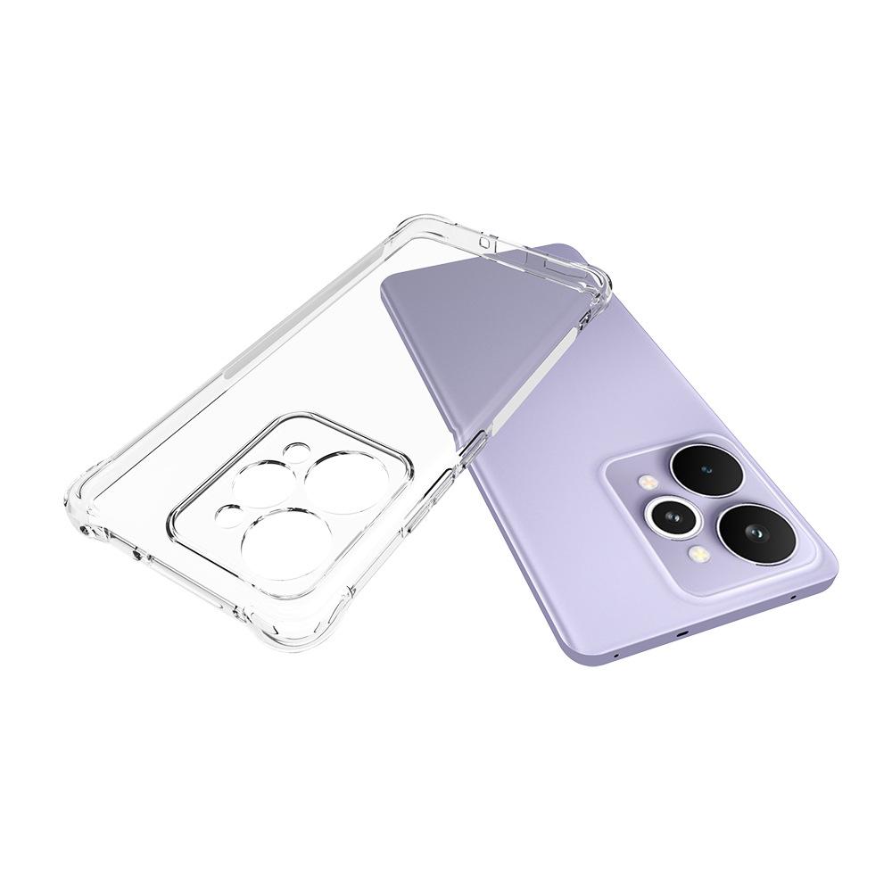 For Realme 15 Pro 5G TPU Phone Case Non Slip Transparent Mobile Phone Cover