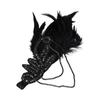 Masquerade Party Hair Accessories Feather Headwear Korean Style Headband Sequin Hair Band