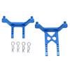 RC Metal Front Rear Body Mounts Shell Post for Traxxas LaTrax Teton 118 RC Car Upgrade PartsBlue