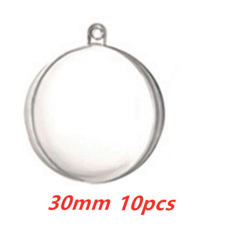 Прозрачный полый пластиковый шар, используемый в качестве рождественского украшения, коробки для конфет и подвески вечных цветов