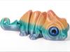 3D Printing Mini Chameleon Figures Multi-joint Movable Simulation Eyes for Home Accessories Kids Toy Gift Living Room Decoration