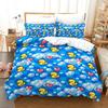 3D Print Yellow Duck Bedding Set Boys Girls Twin Queen King Size Duvet Cover Pillowcase Bed Boys Adult Home Textileextile